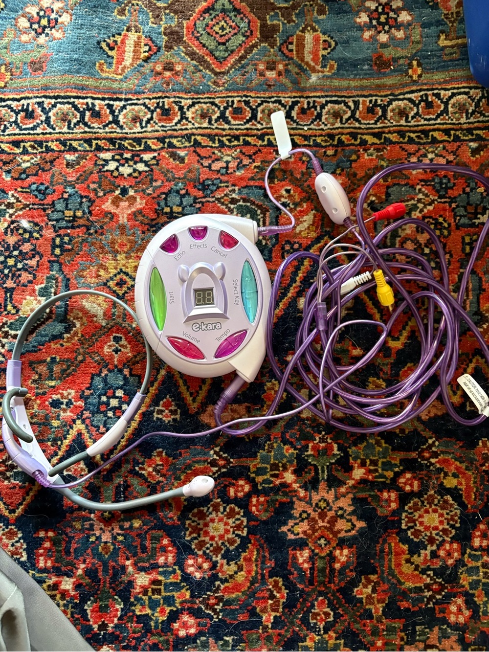 2000s Kids ekara Portable Karaoke Set